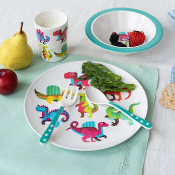 Children's cutlery set - Baby Dinos