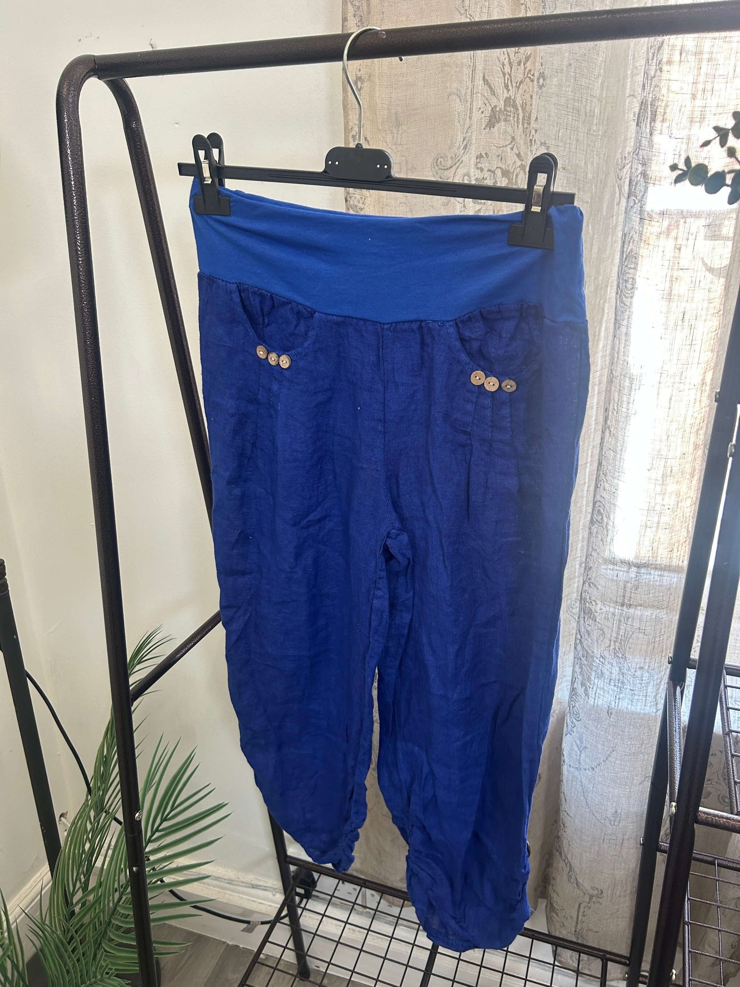 Rosie 3/4 Length Jersey Waist Trouser