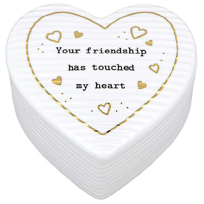 Thoughtful Words Trinket Box Friendship