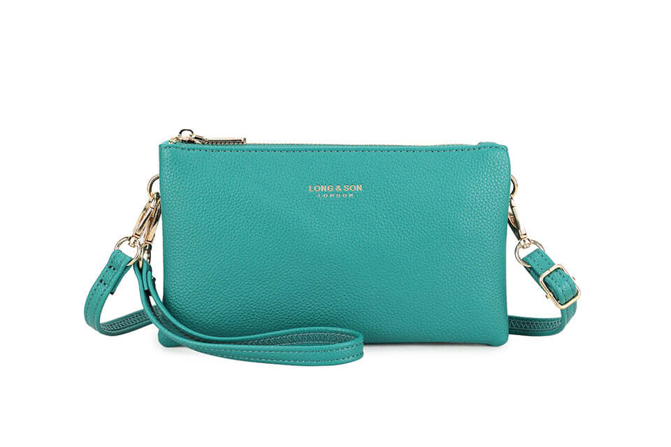 Long & Son Single Pocket Cross Body Clutch Bag