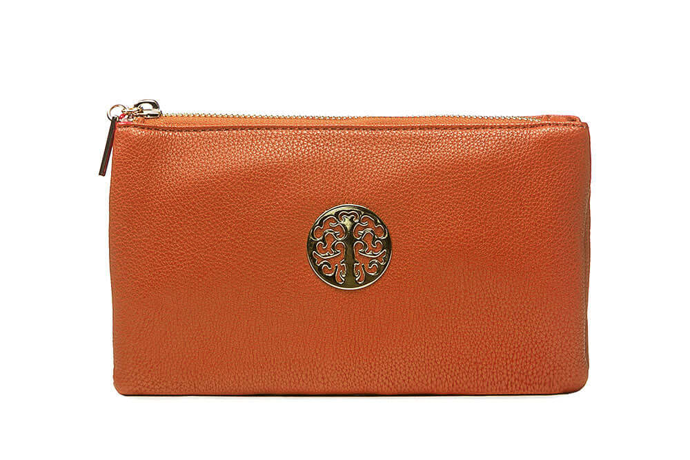 Long & Son Tree of Life Cross Body Clutch Bag