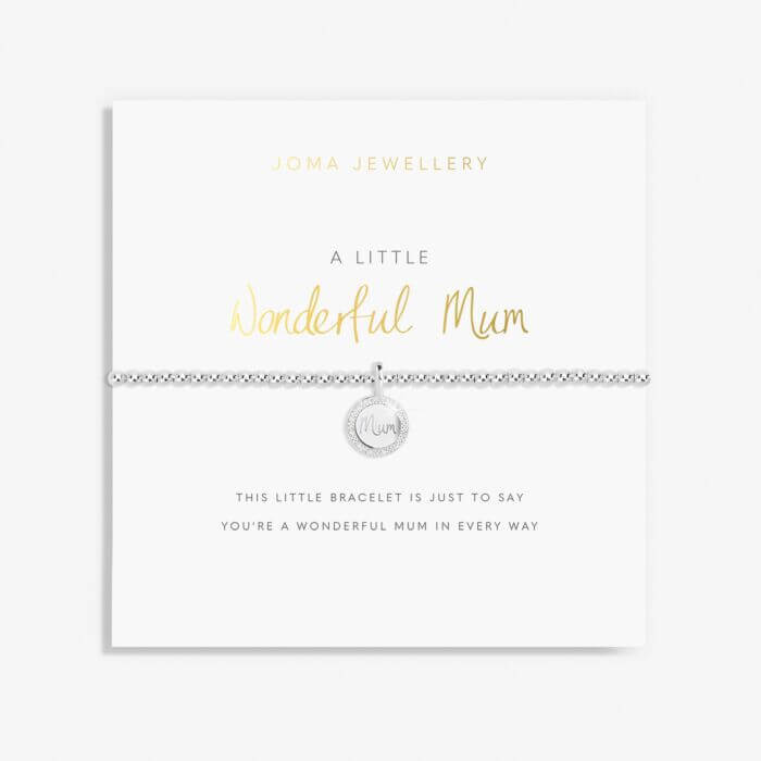 Joma Jewellery A Little 'Wonderful Mum' Bracelet