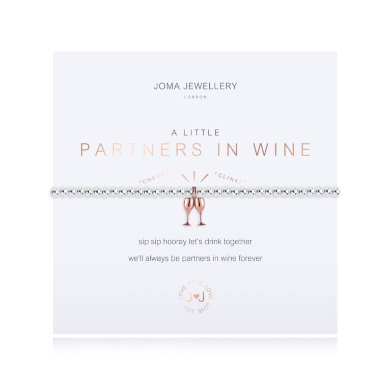 Joma Jewellery A Little 'Partners In Wine' Bracelet