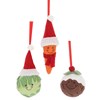 Small Festive Foodie Decorations Hanging Small