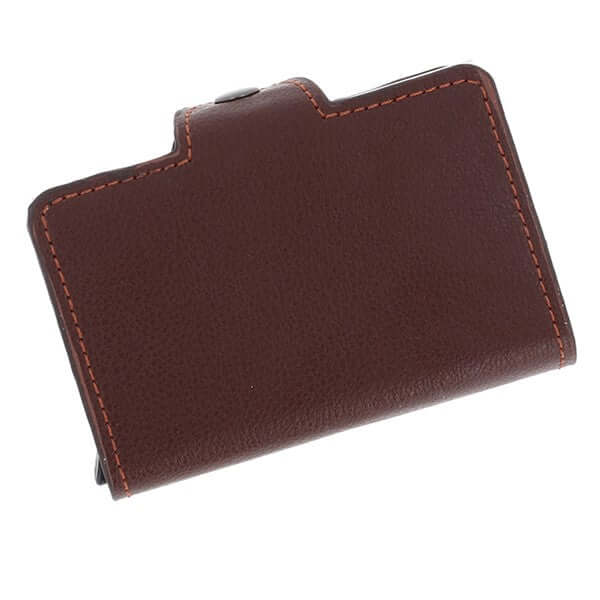 EQ For Men - Pop Up Credit Card Holder Brown