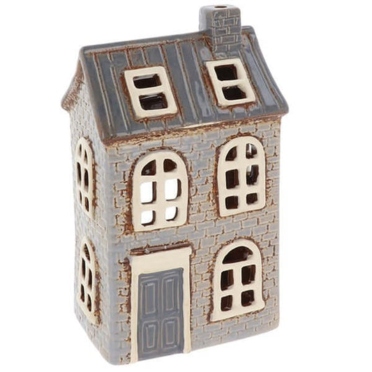 Village Pottery Brick House Lilac Tealight