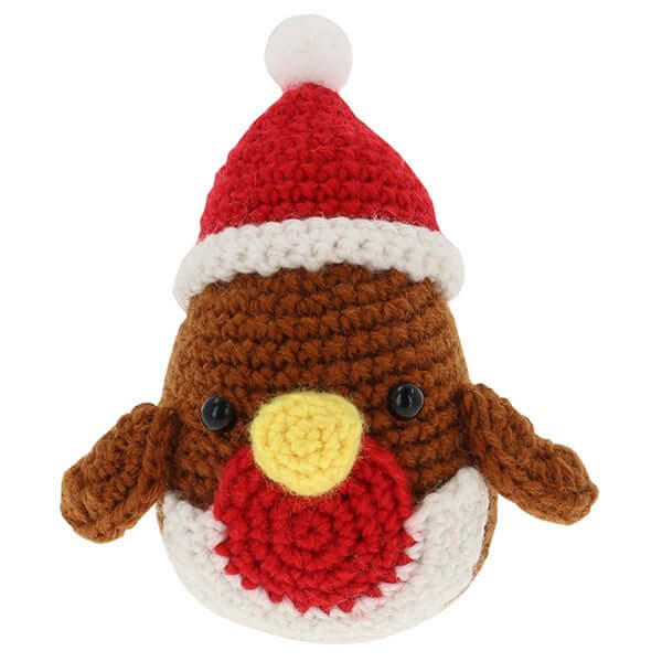 Creative Crochet Xmas Robin