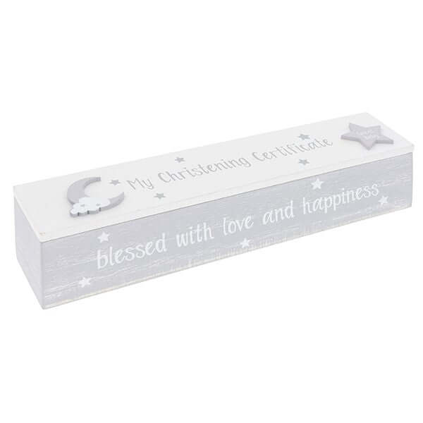 Moonlight Christening Certificate