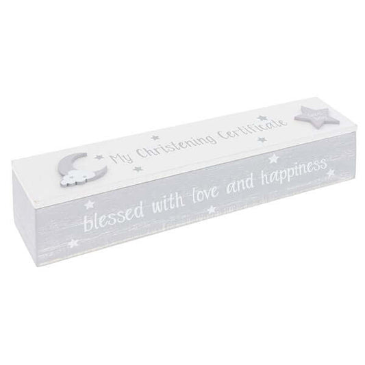 Moonlight Christening Certificate