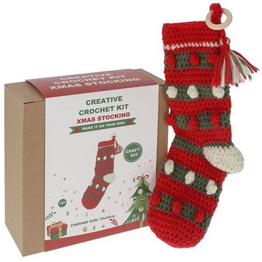 Creative Crochet Christmas Stocking