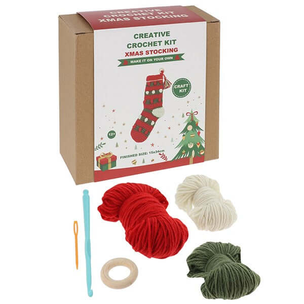 Creative Crochet Christmas Stocking