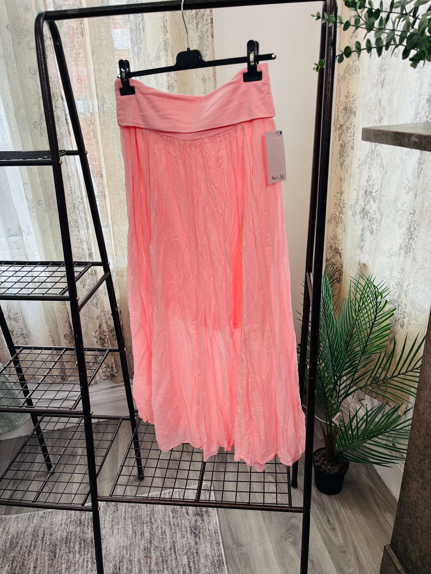 Lizzie Cotton Maxi Length Skirt