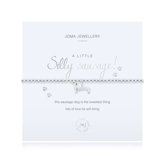 Joma Jewellery A Little 'Silly Sausage' Bracelet