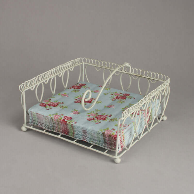 Wire Heart Napkin Dispenser