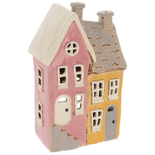 Village Pottery Terrace House Tealight