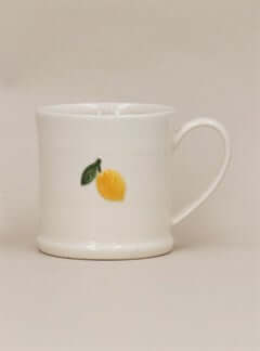 Lemon Stoneware Mini Mug