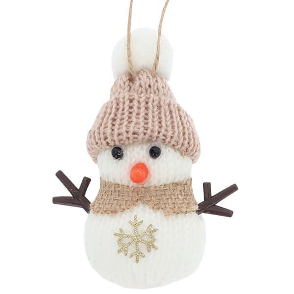 Snowflake Snowman Hanging