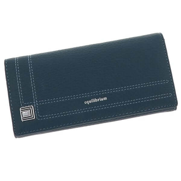 Square/2 Lines Purse Large Teal