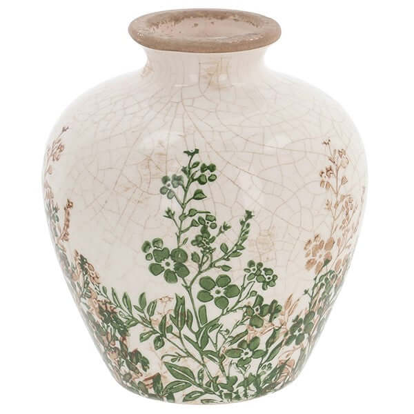 Natural Garden Plum Vase Small