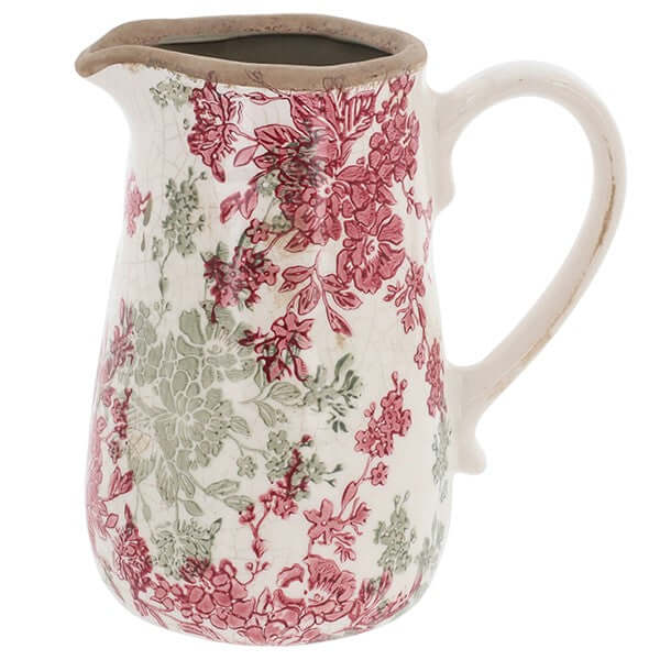 Misty Pink Garden Jug