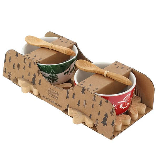 Xmas Cheer Snowflake Serving Dish
