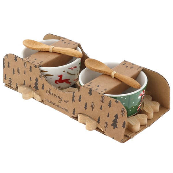 Xmas Cheer Snowflake Serving Dish