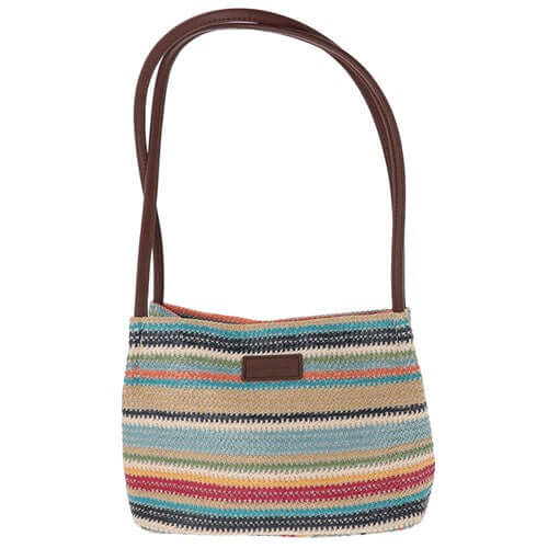 Woven Stripes Handbag