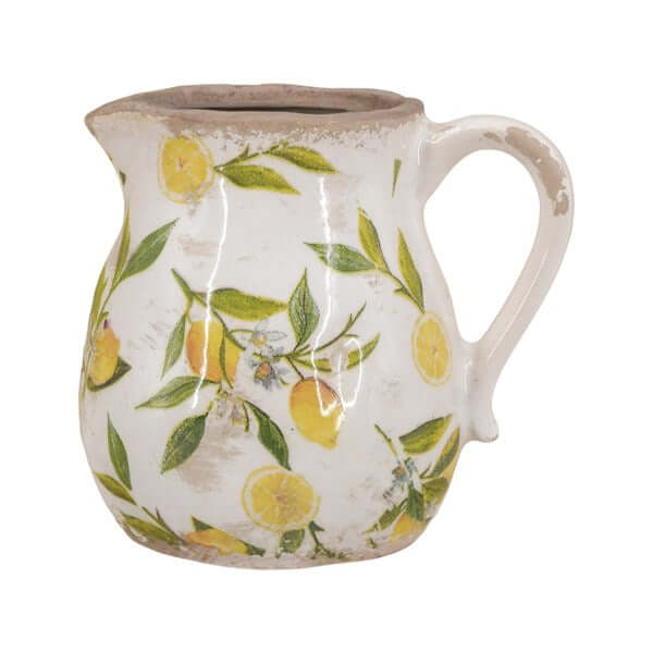 Lemon Pattern Jug 16cm