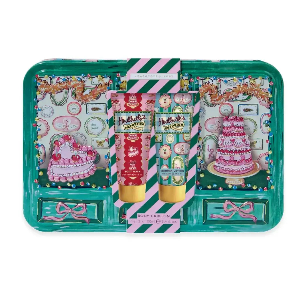 Heathcote's Emporium Vintage Fayre Body Care Tin