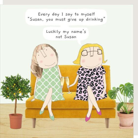 Susan Novelty Card