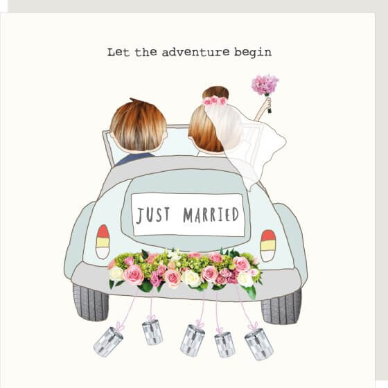Adventure Wedding Novelty Card
