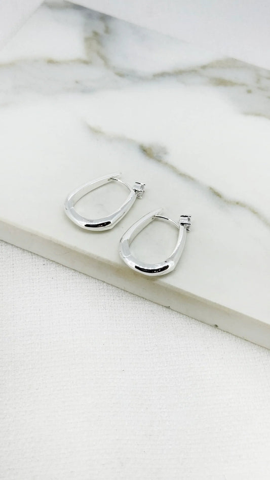 Envy Jewellery - Silver hoop earring