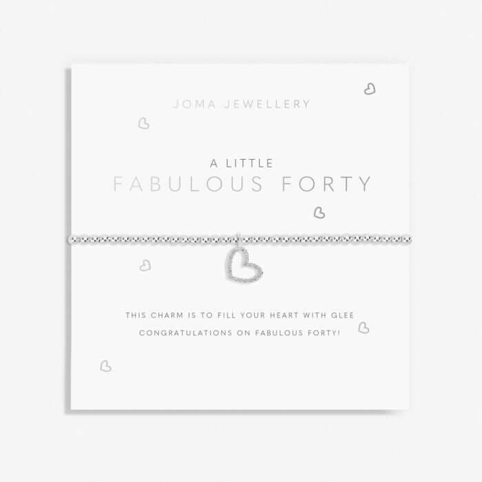 Joma Jewellery A Little 'Fabulous Forty' Bracelet