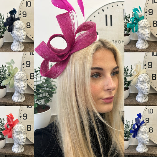 Florence Fascinator Hat (17 colours)