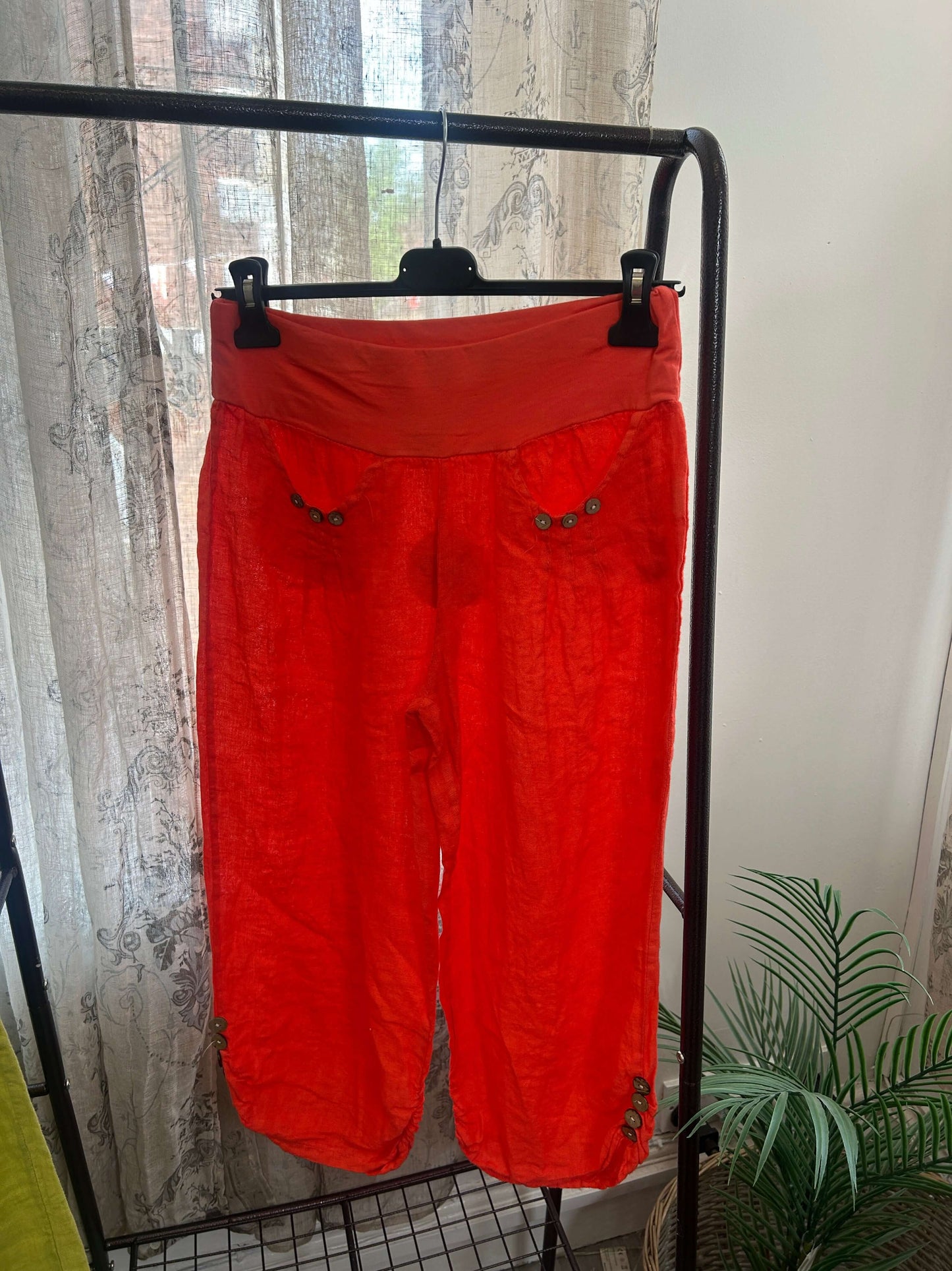 Rosie 3/4 Length Jersey Waist Trouser