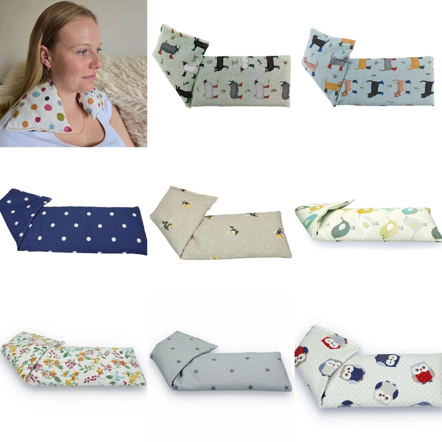 The Wheat Bag Company - Lavender Scented Wheat Bags - 10 styles