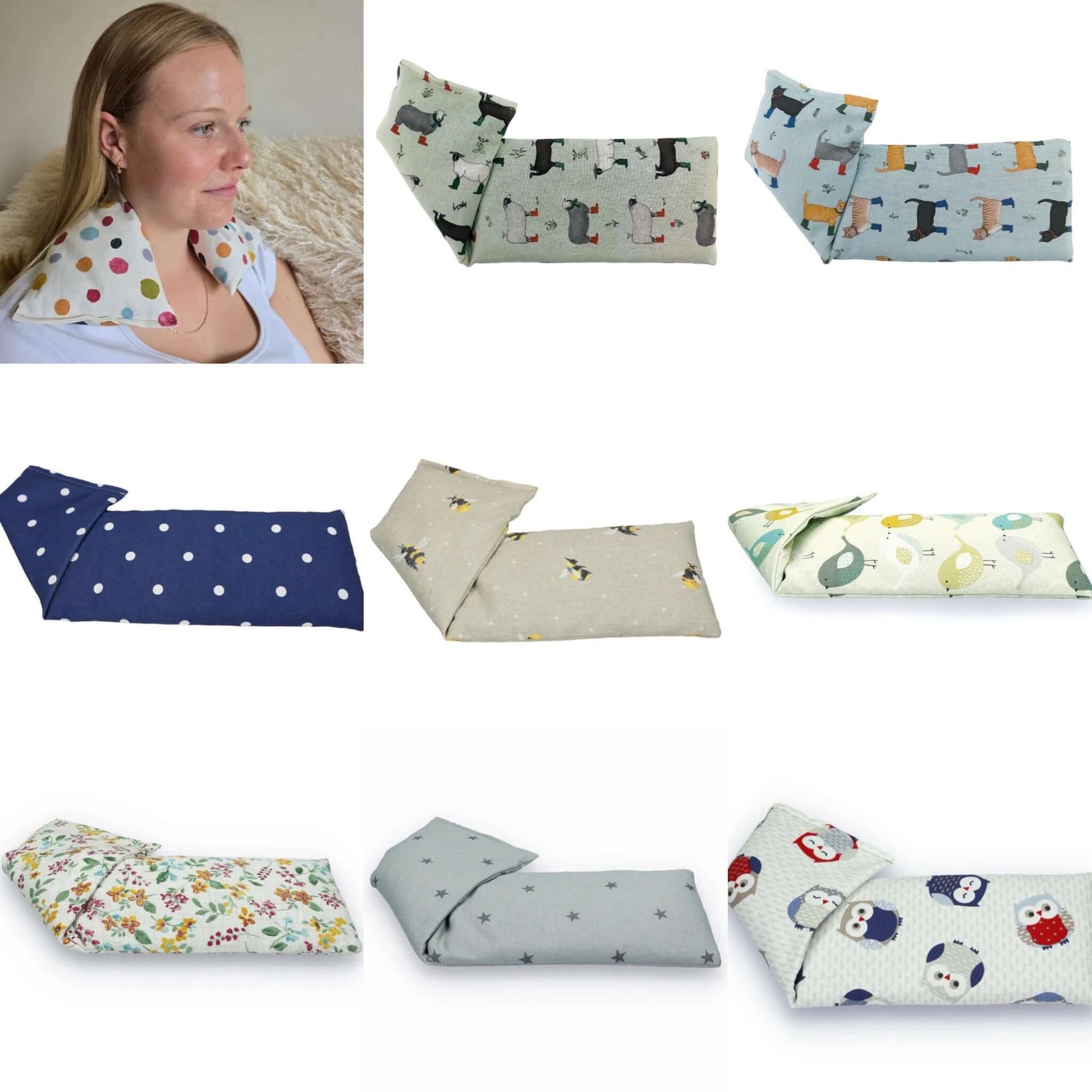 The Wheat Bag Company - Lavender Scented Wheat Bags - 10 styles