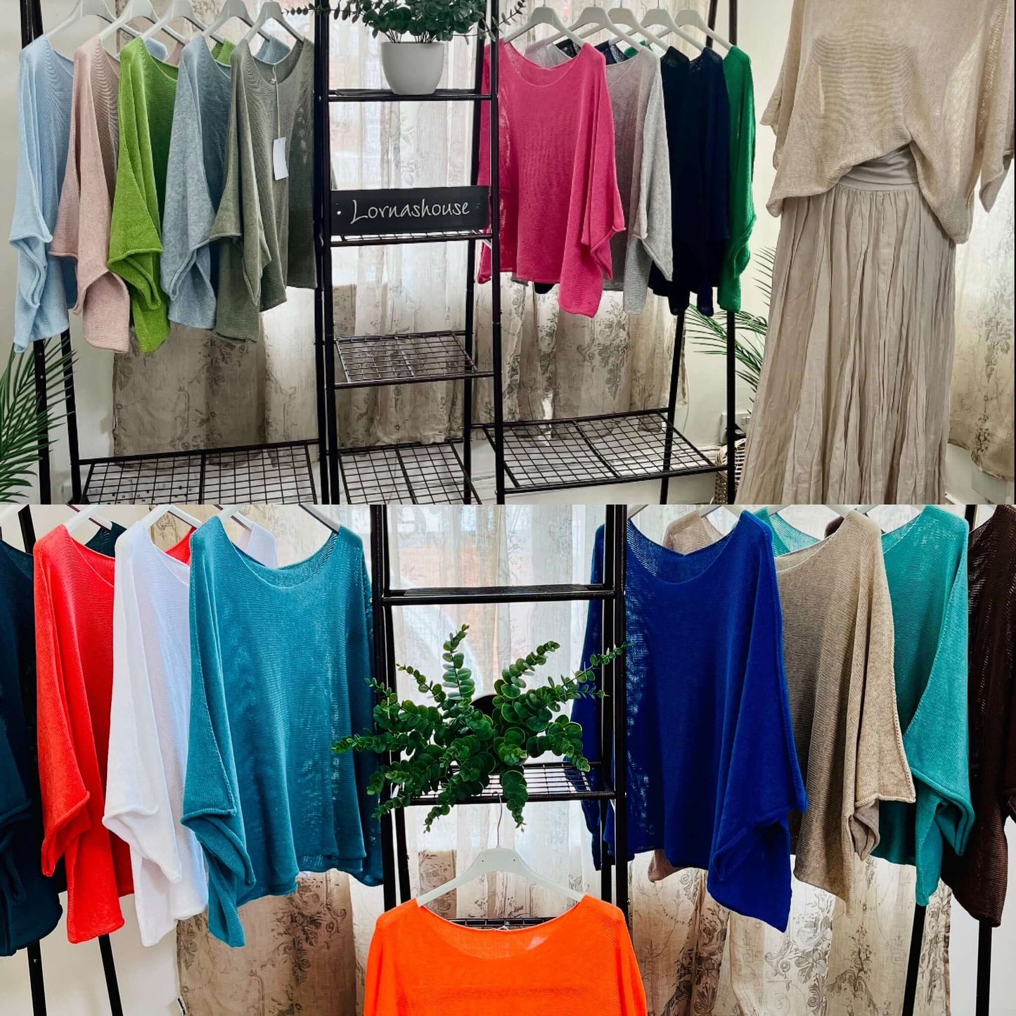 Harlow Woven Fine Knit Layering Jumper