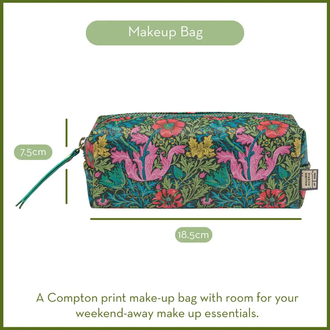 William Morris Beautiful Sleep Makeup Bag with Hand Cream