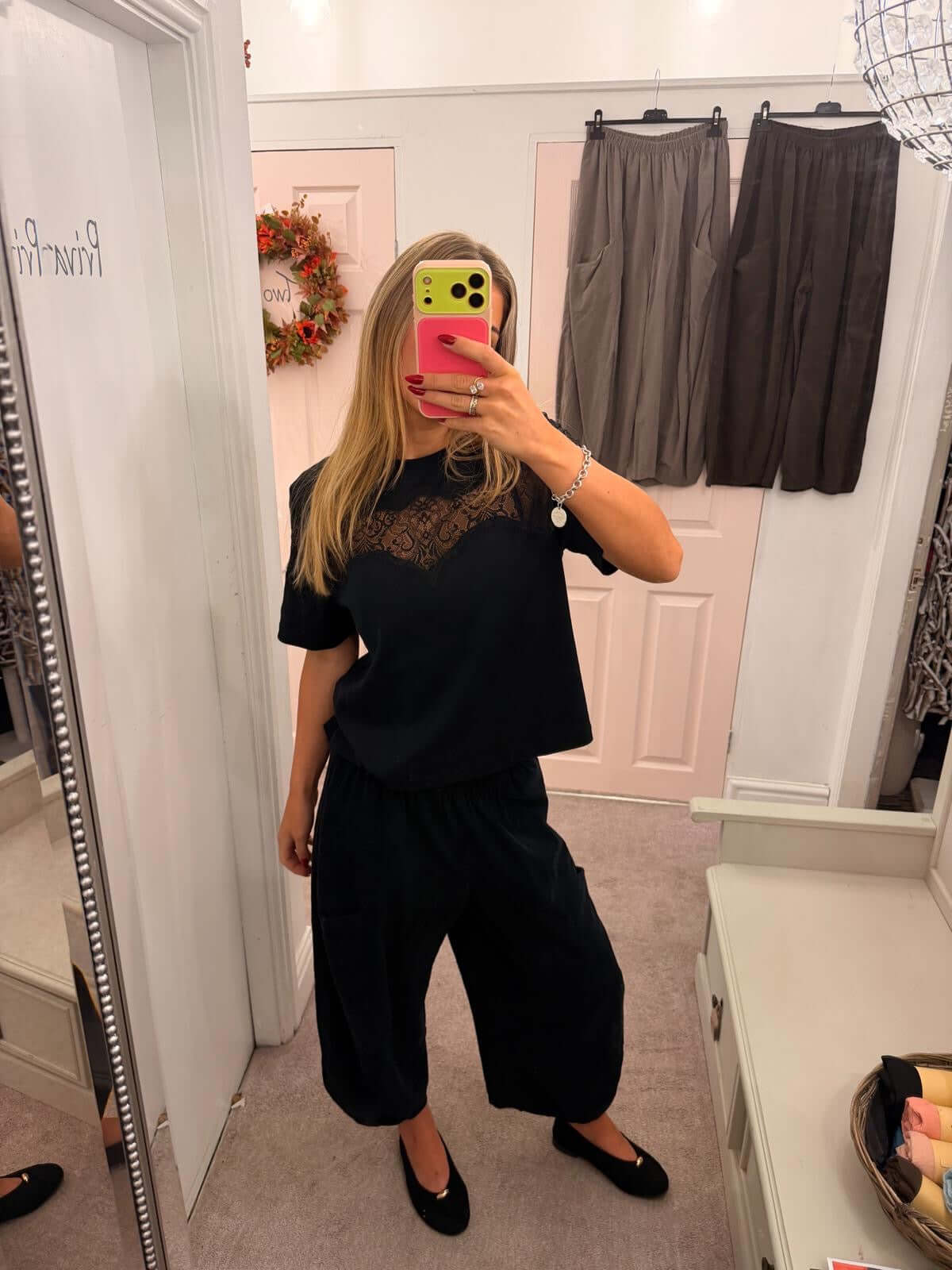 Ladies Needlecord Barrel Trouser