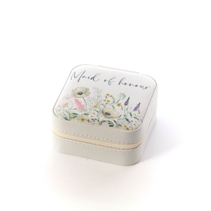 Wedding Maid of Honour Keepsake Jewellery Box