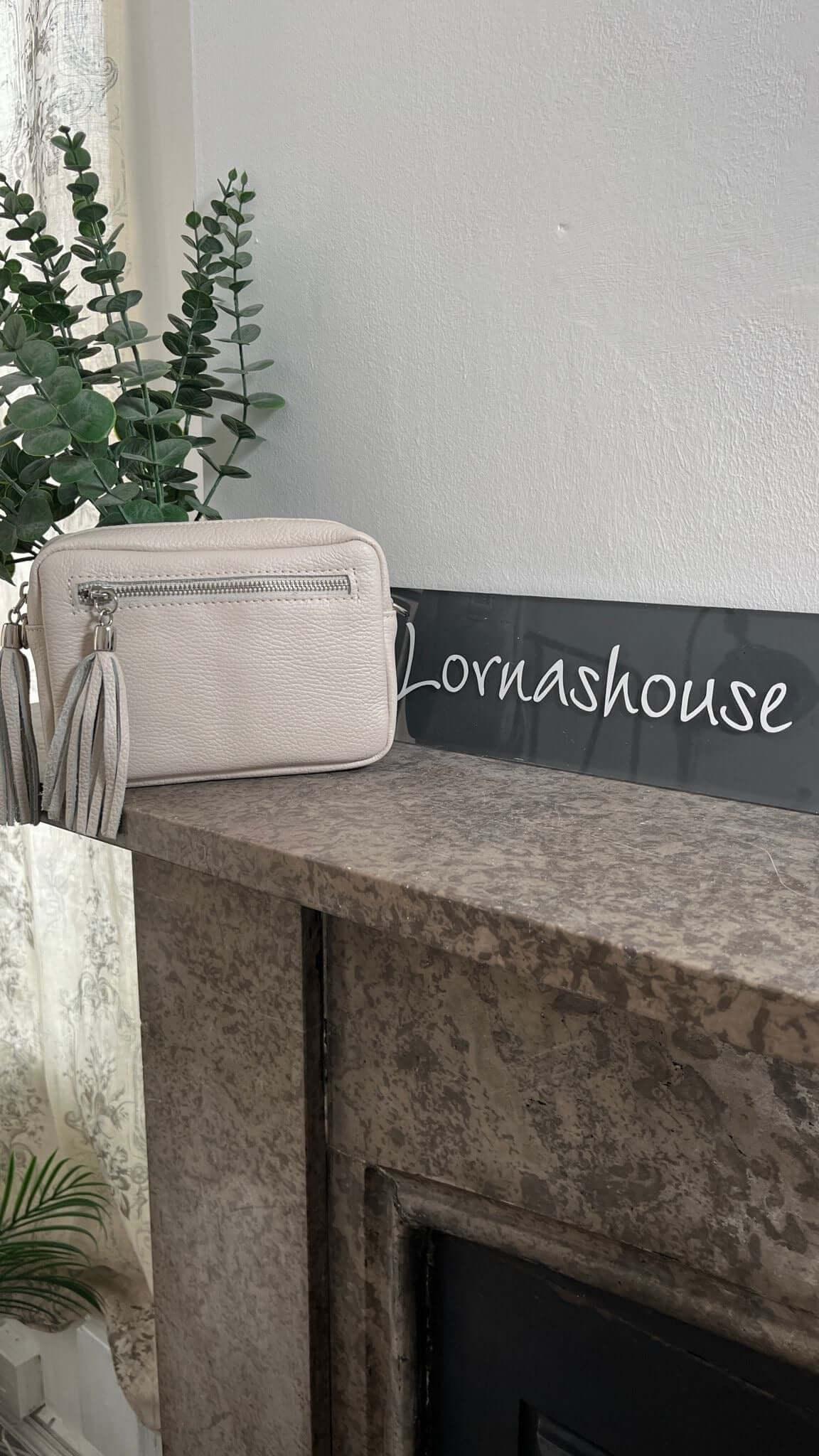 Ladies Leather Tassel Bag