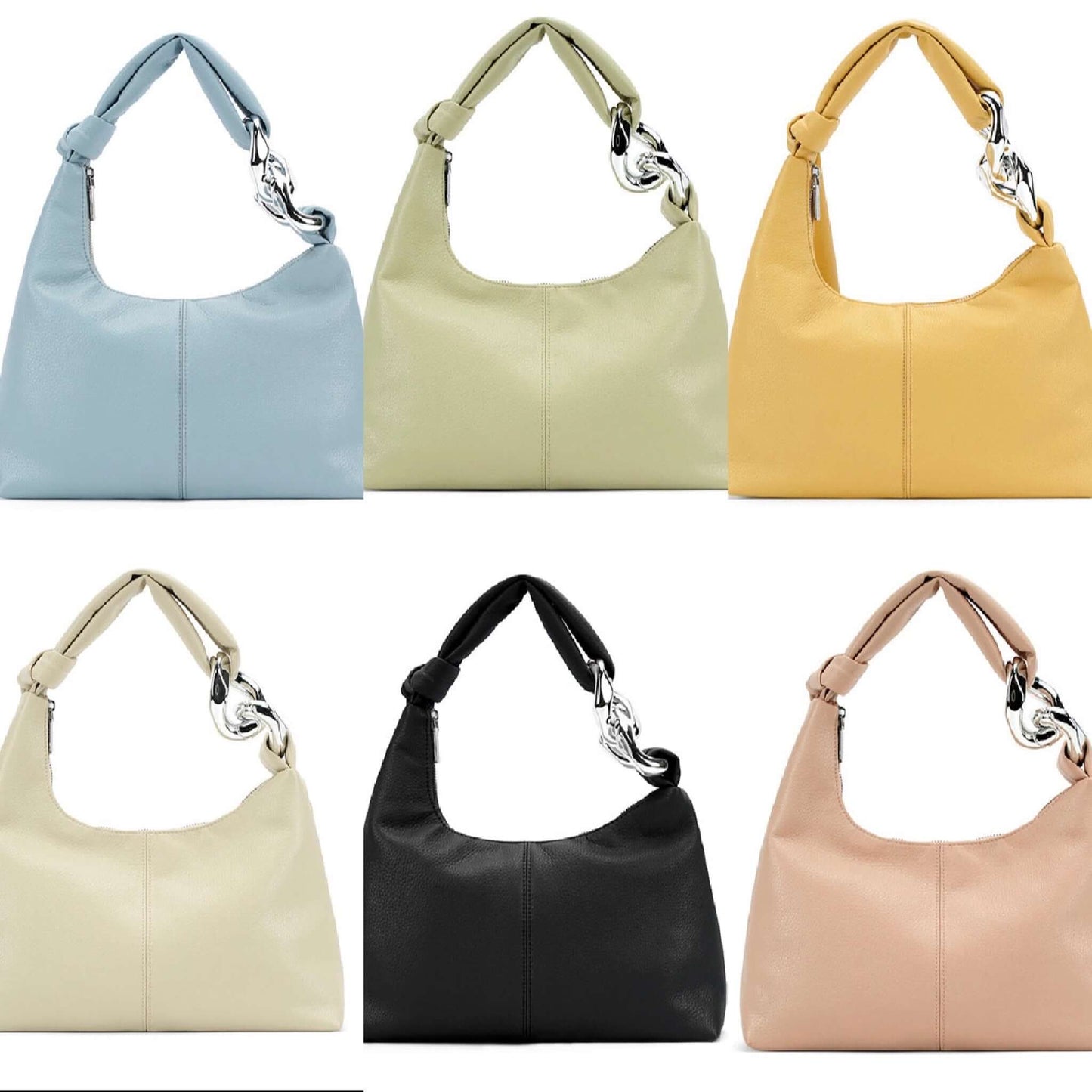 Slouchy hobo shoulder bag