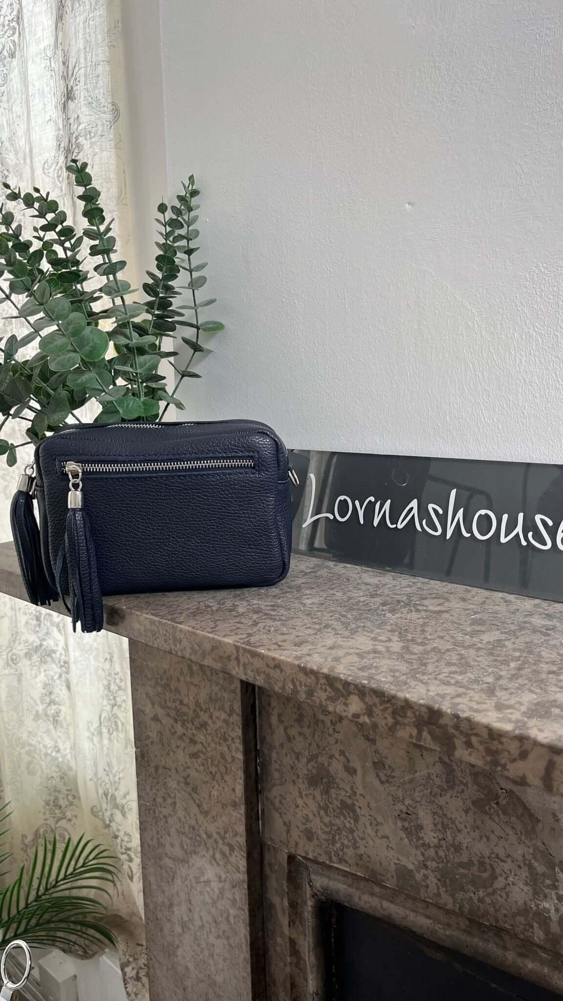 Ladies Leather Tassel Bag