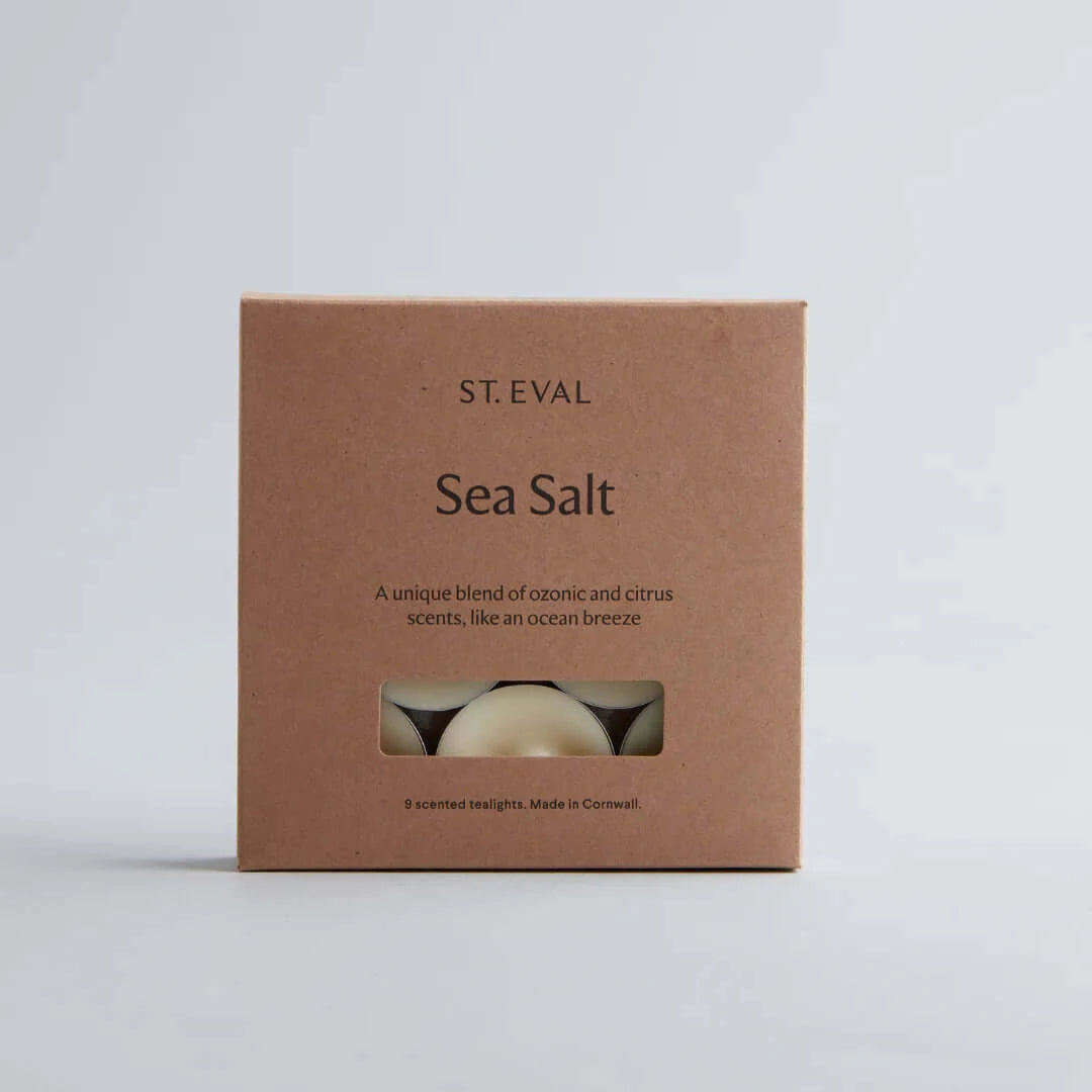 St Eval Artisan Candles - Sea Salt Scented Tealights