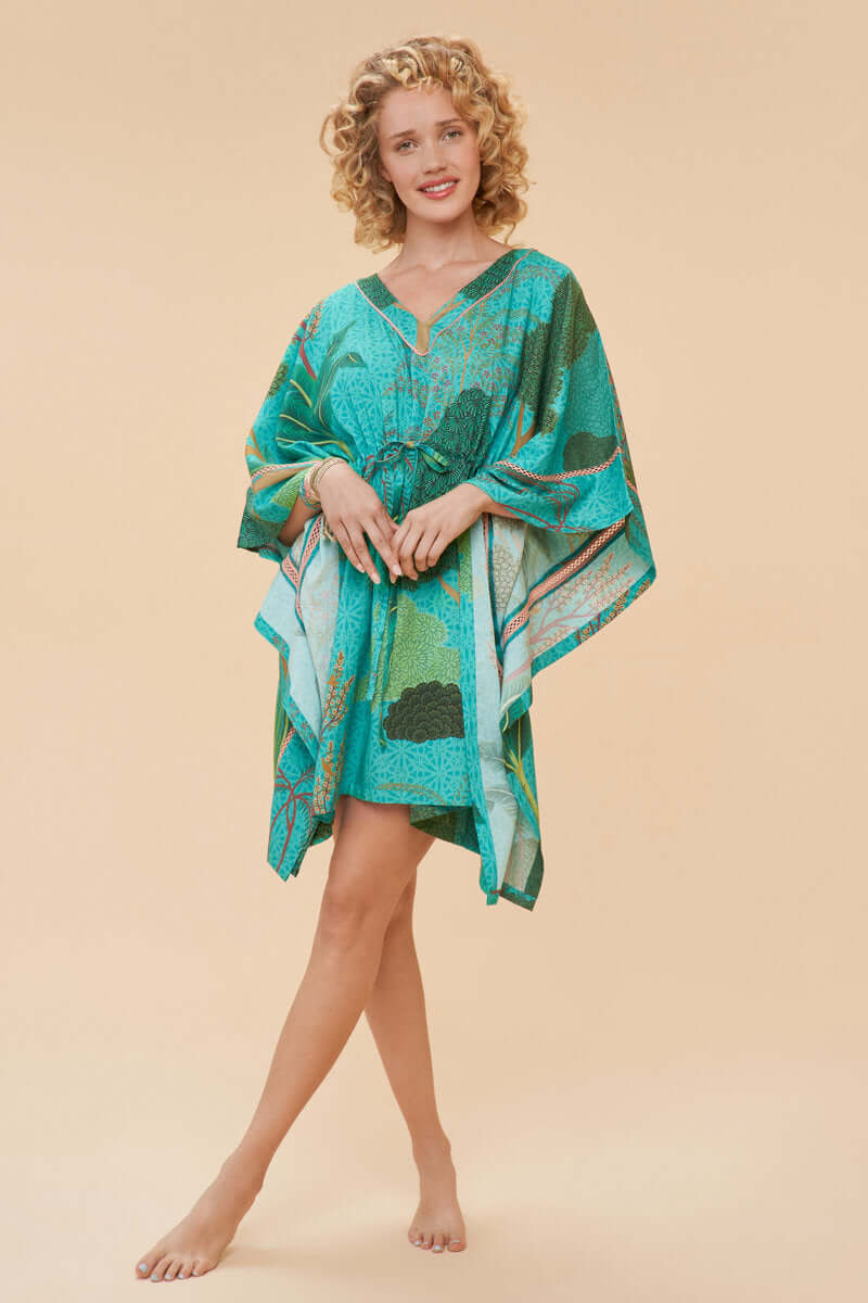 Powder Design Beach Cover Up - Secret Paradise, Aqua