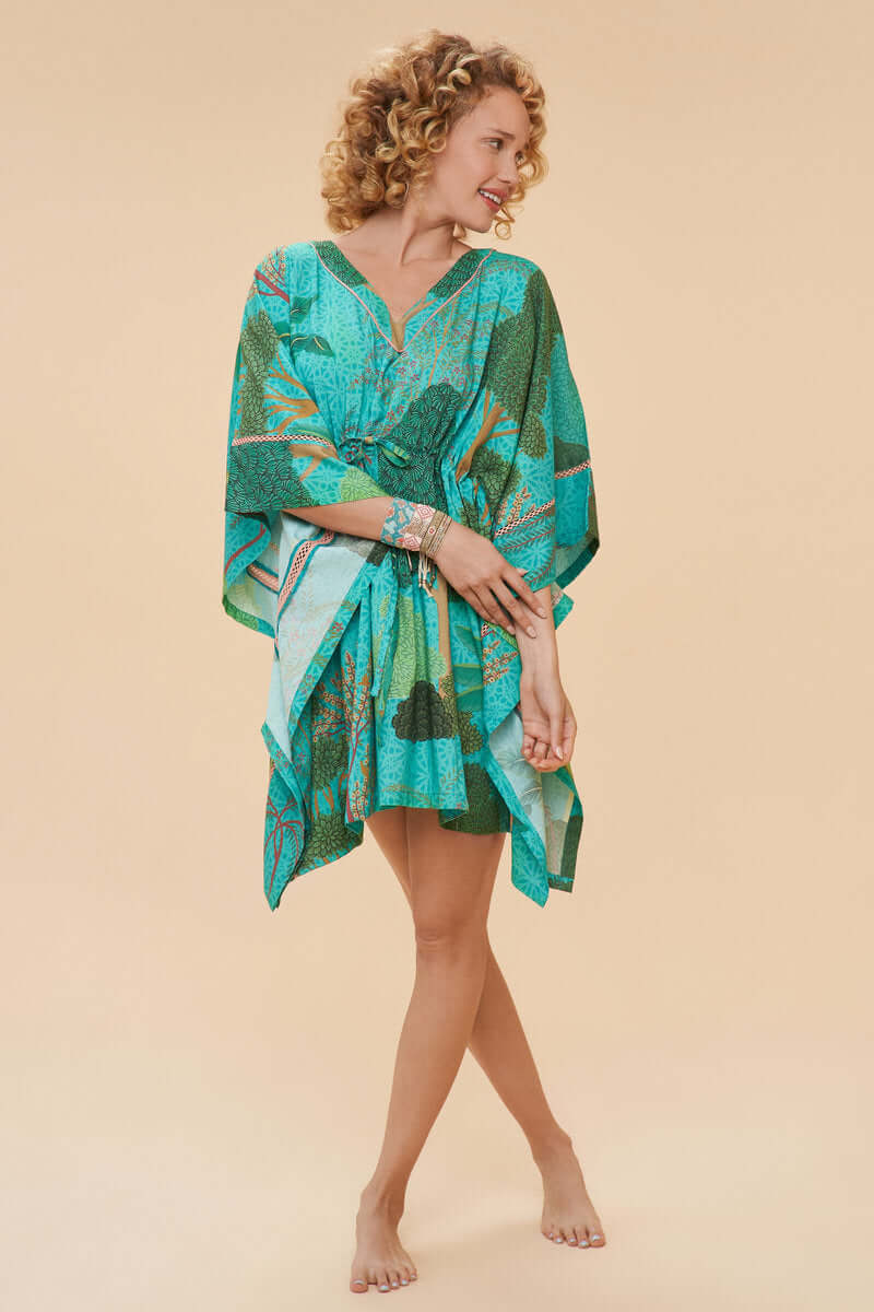 Powder Design Beach Cover Up - Secret Paradise, Aqua