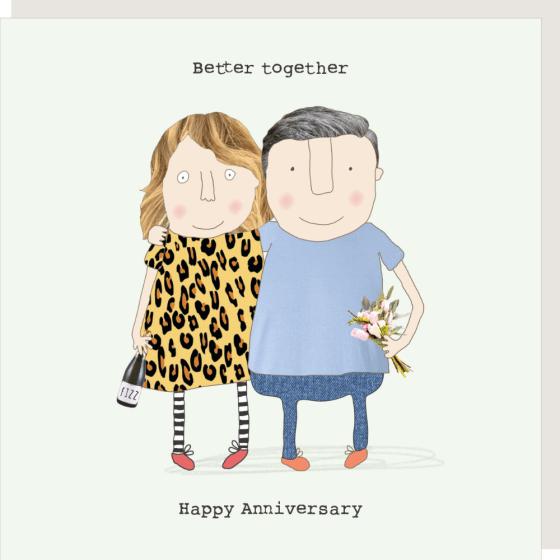 Anniversary Better Together Novelty Card