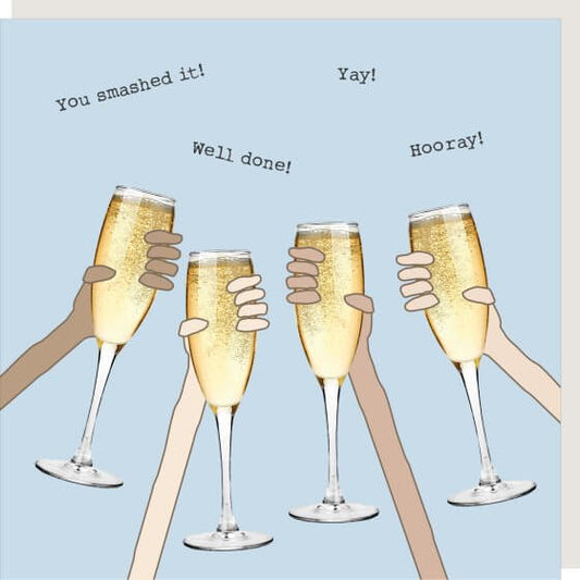 Well Done Cheers Novelty Card