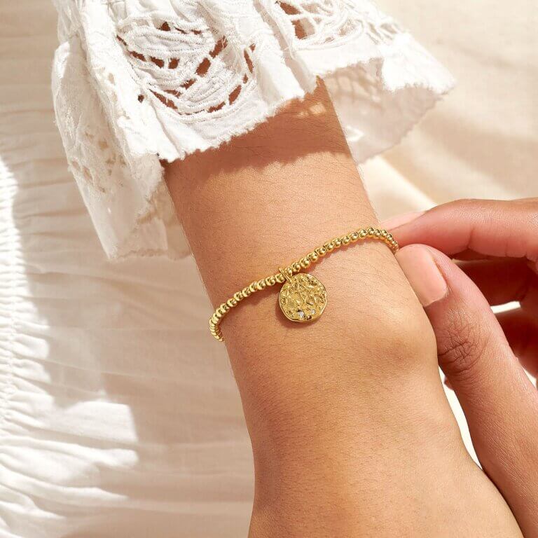 Star Sign A Little 'Sagittarius' Bracelet In Gold Plating